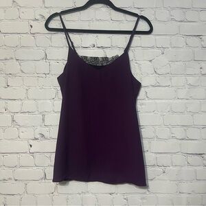 NWT Bobeau Purple Tank Size Medium
